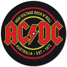 AC/DC - Plattenspieler-Slipmat-Set - For Those About To Rock & High Voltage