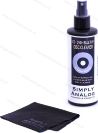 Simply Analog CD | DVD | Blu-Ray Disc Cleaner 200 ml with cloth