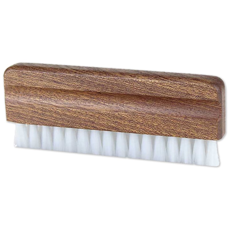 Walvis Nylon Record Application Brush - with solid wooden handle