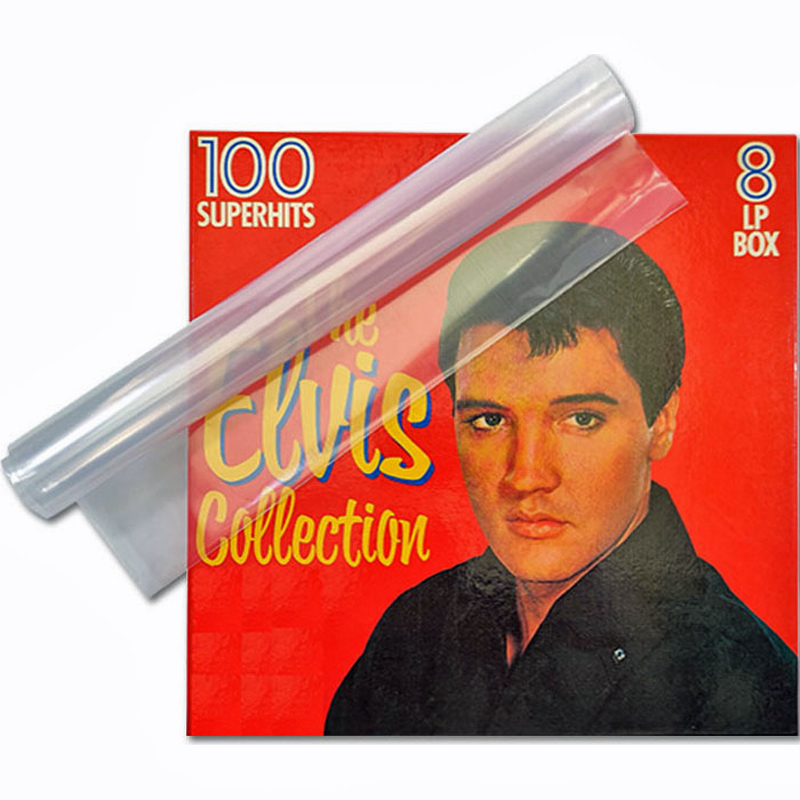 100 stuks - Grammofoonplaten beschermhoes voor LP's, XL (voor LP boxsets) polyethyleen, dikte 0.10mm.