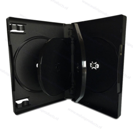 M-Lock Multi-pack 26 mm 6-DVD box, colour: black