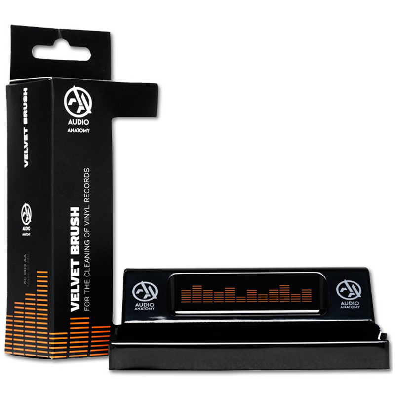 Audio Anatomy Velours / Black Velvet Vinyl-Brush
