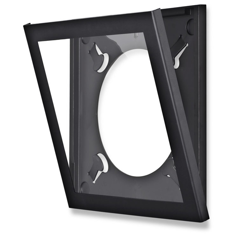 Snap Show & Listen 12-Inch Record Album Frame - black