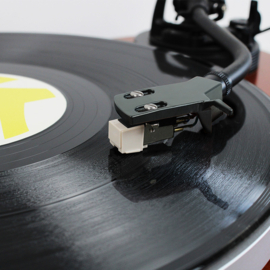 Headshell / Cartridge voor S-arm draaitafels - zwart