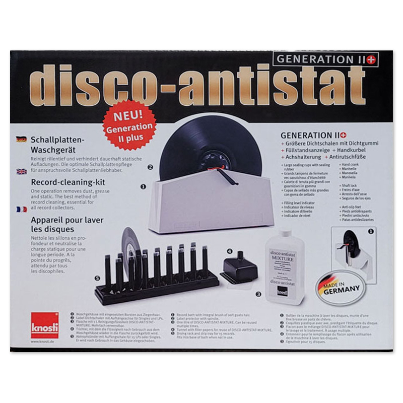 Knosti Disco-Antistat Record-washing Machine - Generation II PLUS