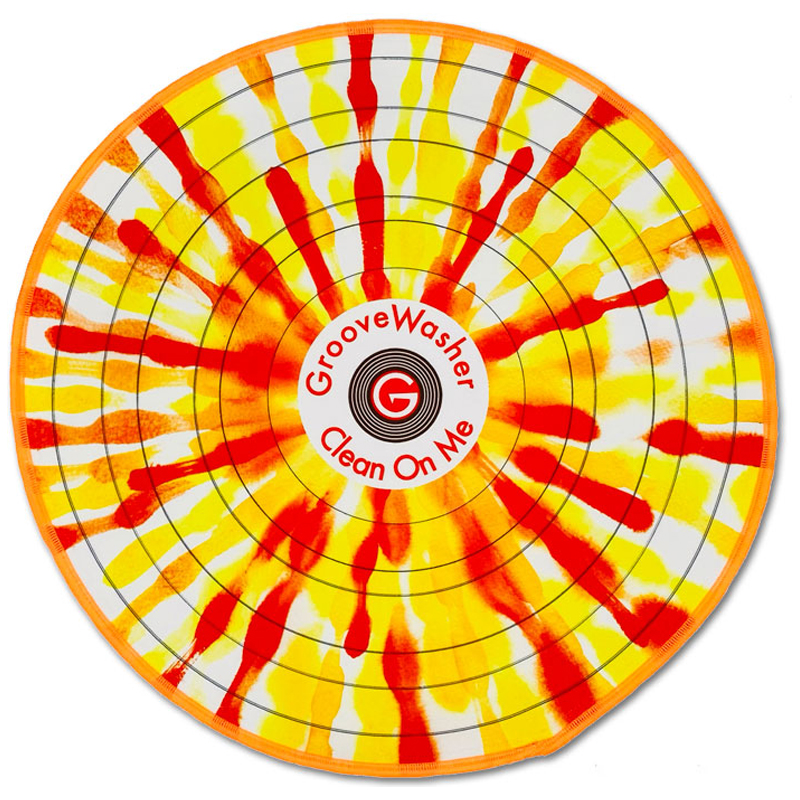GrooveWasher Two Ply "Splash"  Record Cleaning Mat - 16" Diameter