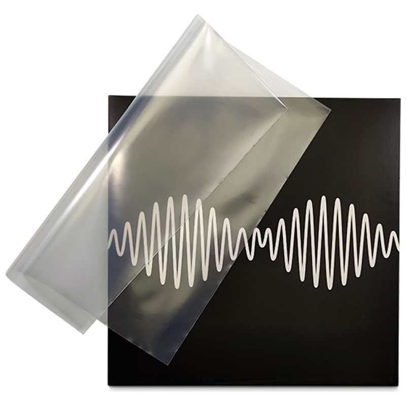 100 stuks - Grammofoonplaten beschermhoes voor LP's, polyethyleen, dikte 0.15 mm.