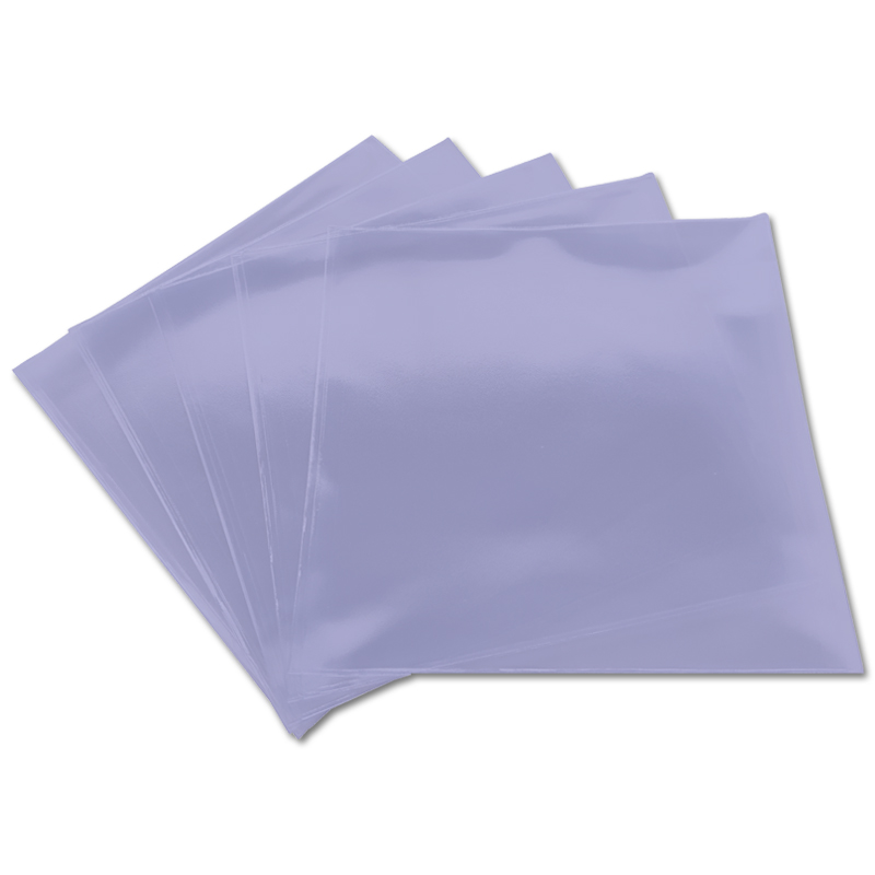 Pochette protection pour 3 disques de vinyle 33T, PVC transparent, épaisseur 0.18 mm
