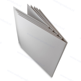 Gatefold Card 12" Vinyl Record Album Cover, 300 grs. white cardboard