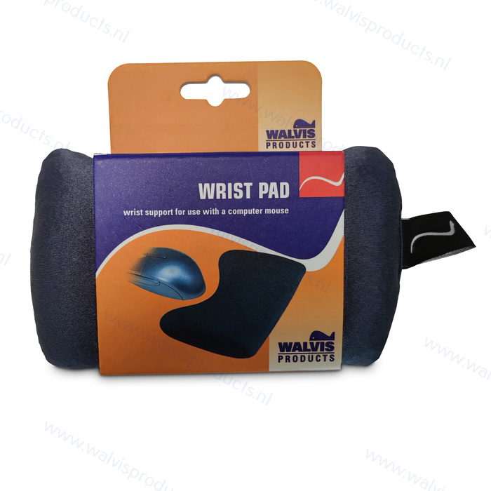 Walvis Products Mouse Wrist Pad (muis-polssteun), kleur: zwart