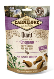 Carnilove Soft Snack - Quail with Oregano 200 gr