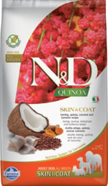 Farmina N&D Quinoa Skin & Coat Haring, Quinoa, Kokosnoot & Kurkuma Adult