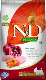 Farmina N&D Pumpkin Kip, Pompoen & Granaatappel Adult Mini