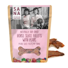 Sana Dog Slice Fillets Paard met Peer 100 gr
