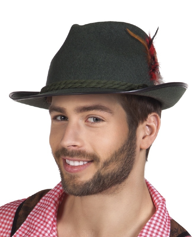 Oktoberfest hoed Walter grijs