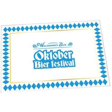 Oktoberfest placemats | Bier festival 6 stuks