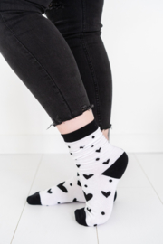 Sokken | Hearts in the air white | Maat 37-41