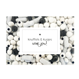 Sweeties | Zwart wit Mix | Knuffels en kusjes voor jou!