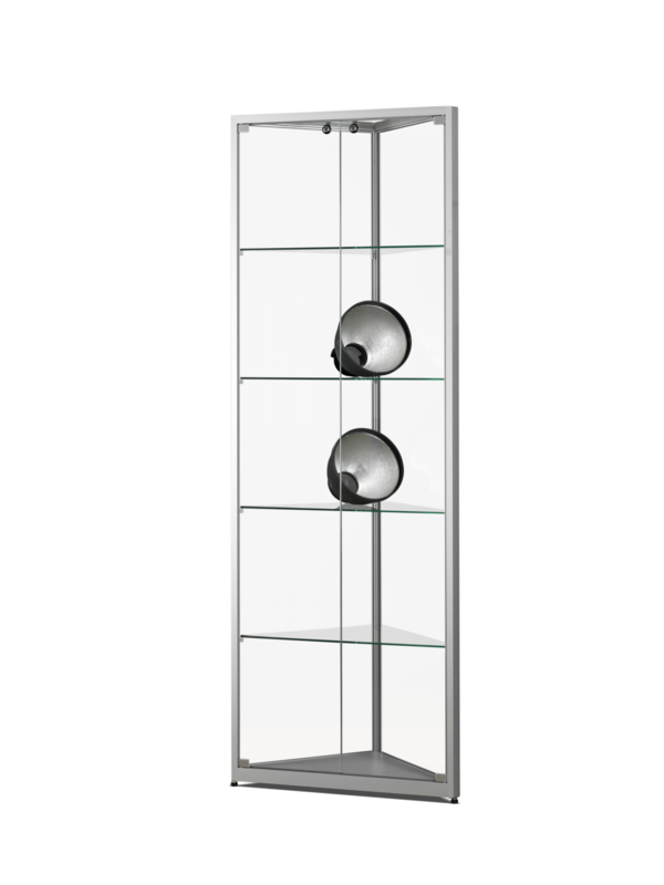 Eckvitrine Standvitrine Glasvitrine Vitrine Fachboden Fur