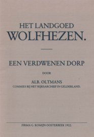 Het landgoed Wolfhezen - Een verdwenen dorp