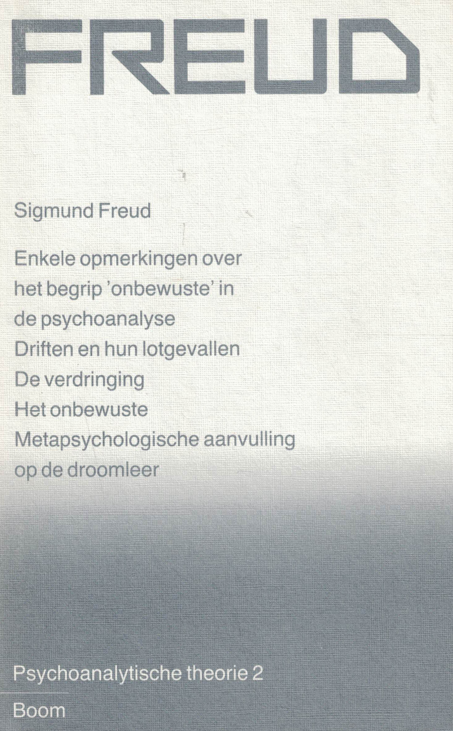Freud Psychoanalytische theorie 2