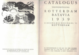 Catalogus tentoonstelling Rotterdam-Batavia 1939