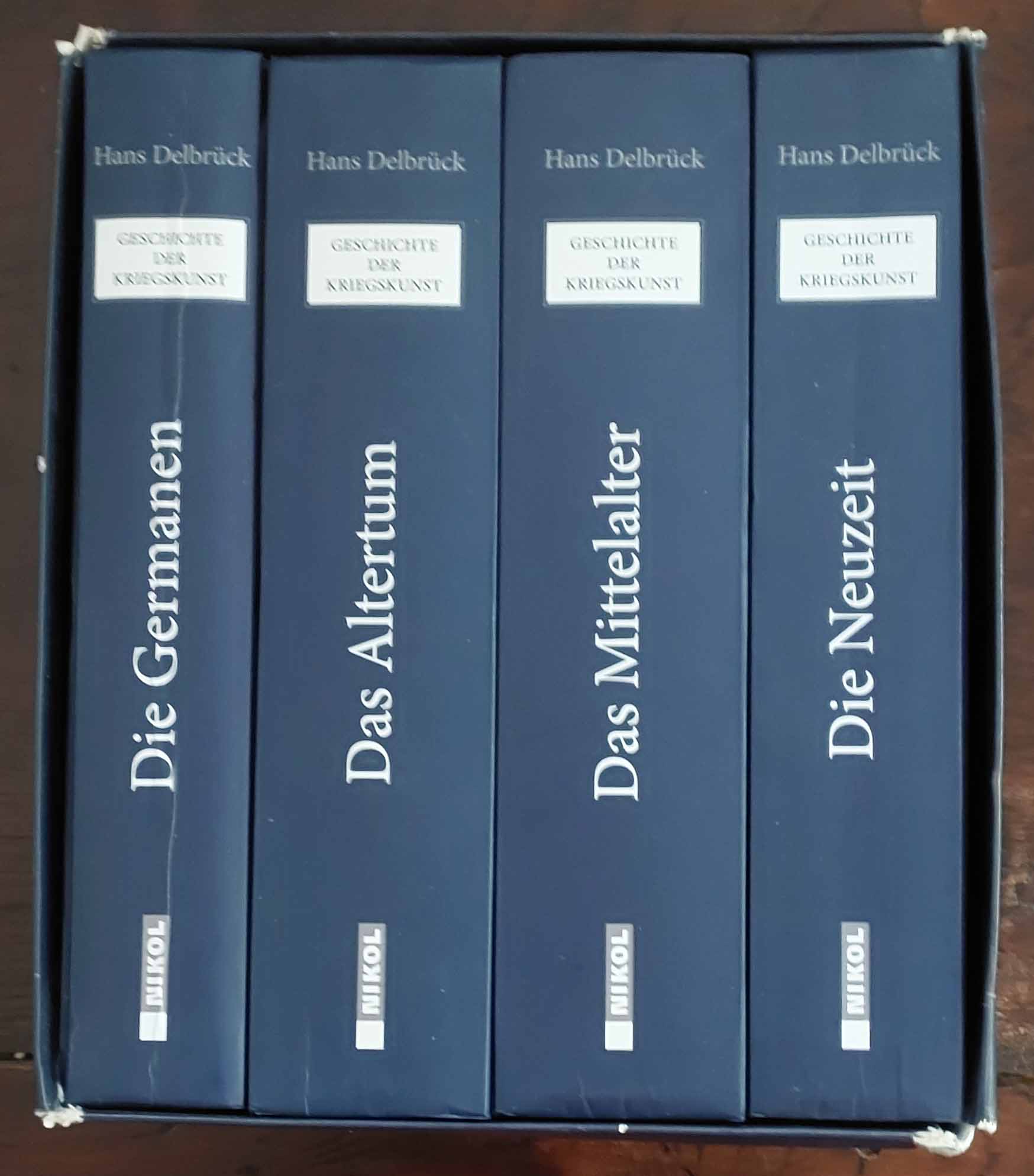 Geschichte der Kriegskunst - Die Germanen, Das Altertum, Das Mittelalter und Die Neuzeit