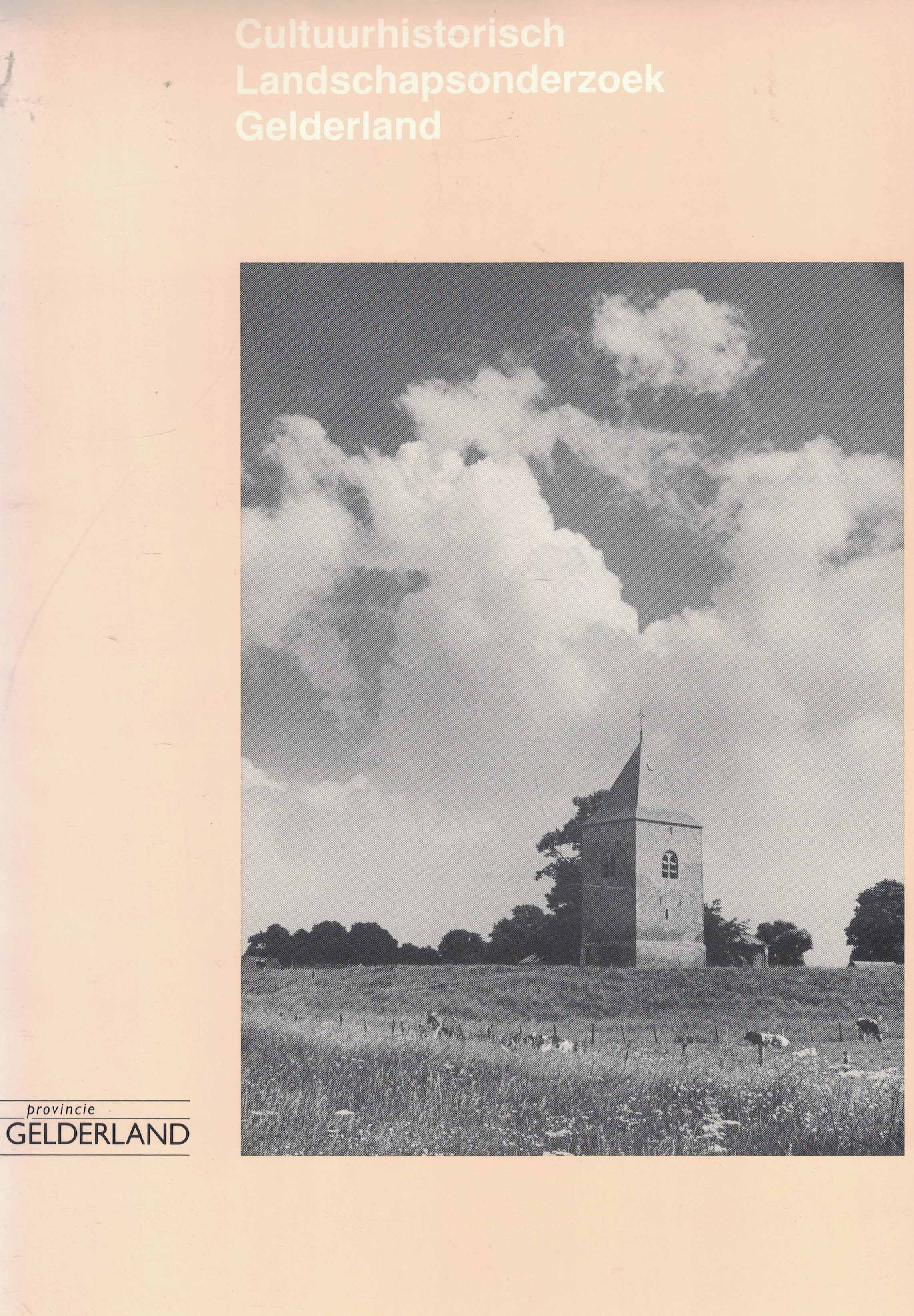 Cultuurhistorisch Landschapsonderzoek Gelderland (1987) - Inclusief de 13  losse kaarten
