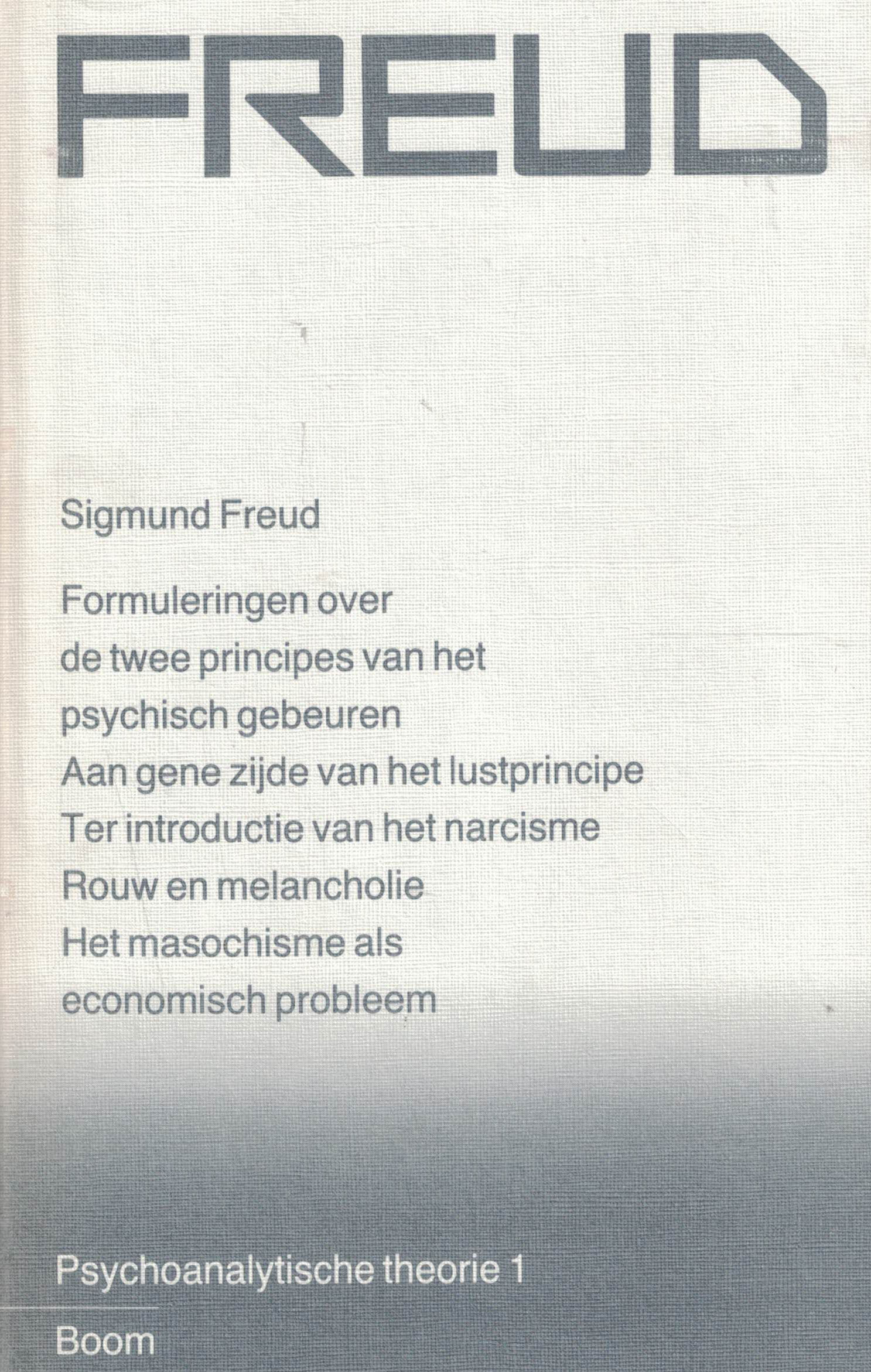 Freud Psychoanalytische theorie 1