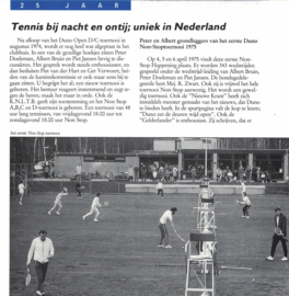 25 Jaar Duno Tennis (2e-hands)