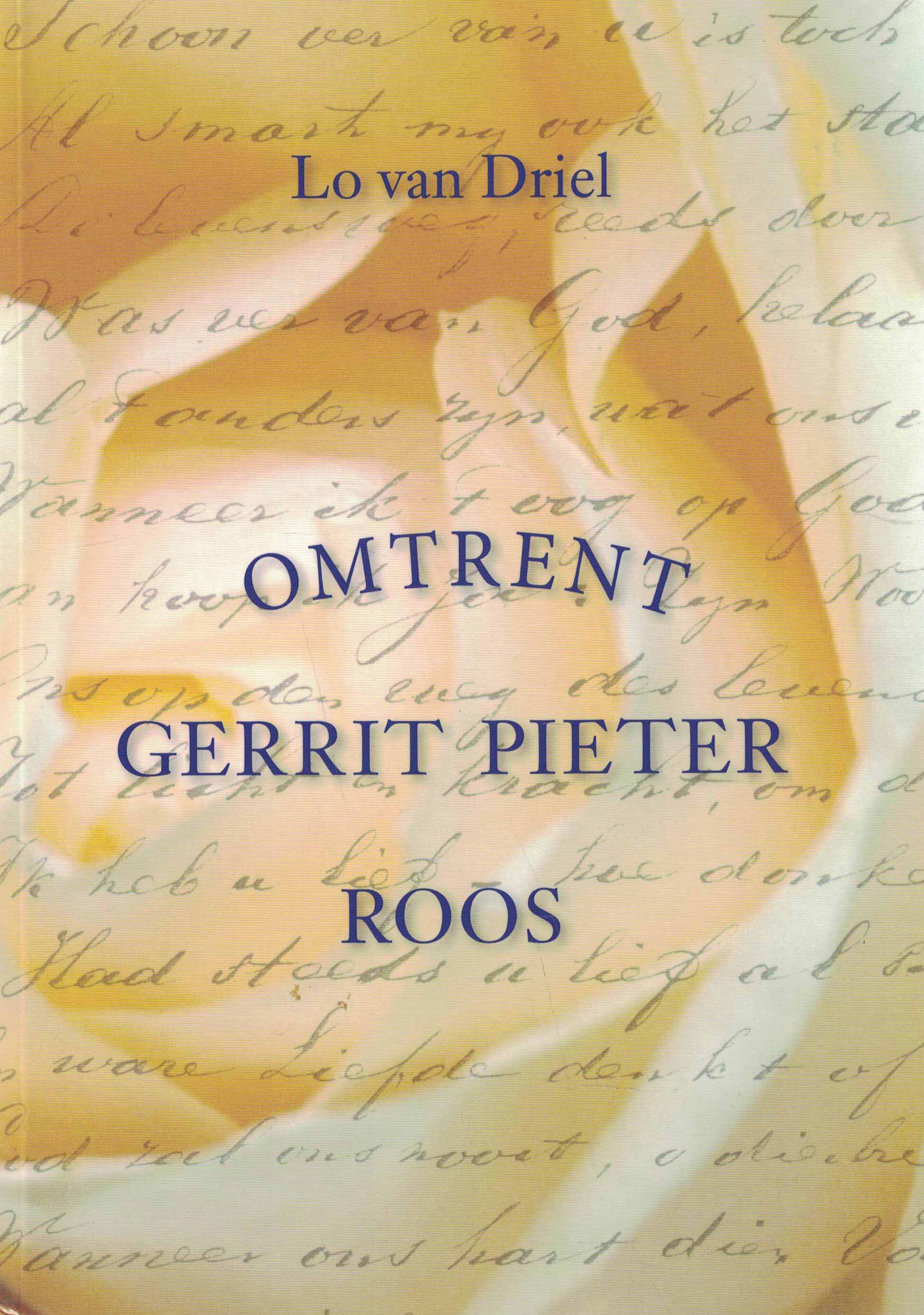 Omtrent Gerrit Pieter Roos