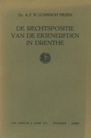 De rechtspositie van de eigenerfden in Drenthe