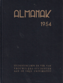 Almanak 1954 - Studentencorps en Ver. van Vrouwelijke Studenten aan de Vrije Universiteit