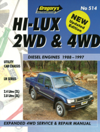 Toyota HI-LUX 2WD & 4WD Diesel engines 1988-1997 - Expanded 4WD Service & Repair Manual