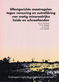 Effectgerichte maatregelen tegen verzuring en eutrofiëring van matig mineraalrijke heide en schraallanden - Eindrapport monitoringsprogramma eerste fase