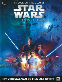STAR WARS - Attack of the Clones - Episode II - 2e deel (hardcover, nieuw)