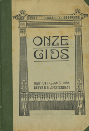 Onze Gids - Geïllustreerd vakblad voor den behanger, stoffeerder en meubelfabrikant, 2 ingebonden jaargangen 1909 en 1910