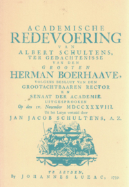 Academische Redevoering van Albert Schultens - Ter gedachtenisse van den Grooten Herman Boerhaave