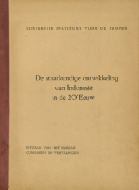 De staatkundige ontwikkeling van Indonesië in de 20e eeuw