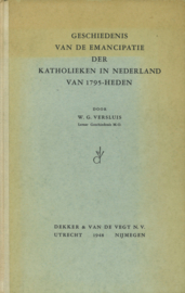 Geschiedenis van de emancipatie der Katholieken in Nederland van 1795-heden
