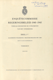 Enquetecommissie Regeringsbeleid 1940-1945 (2e-hands)