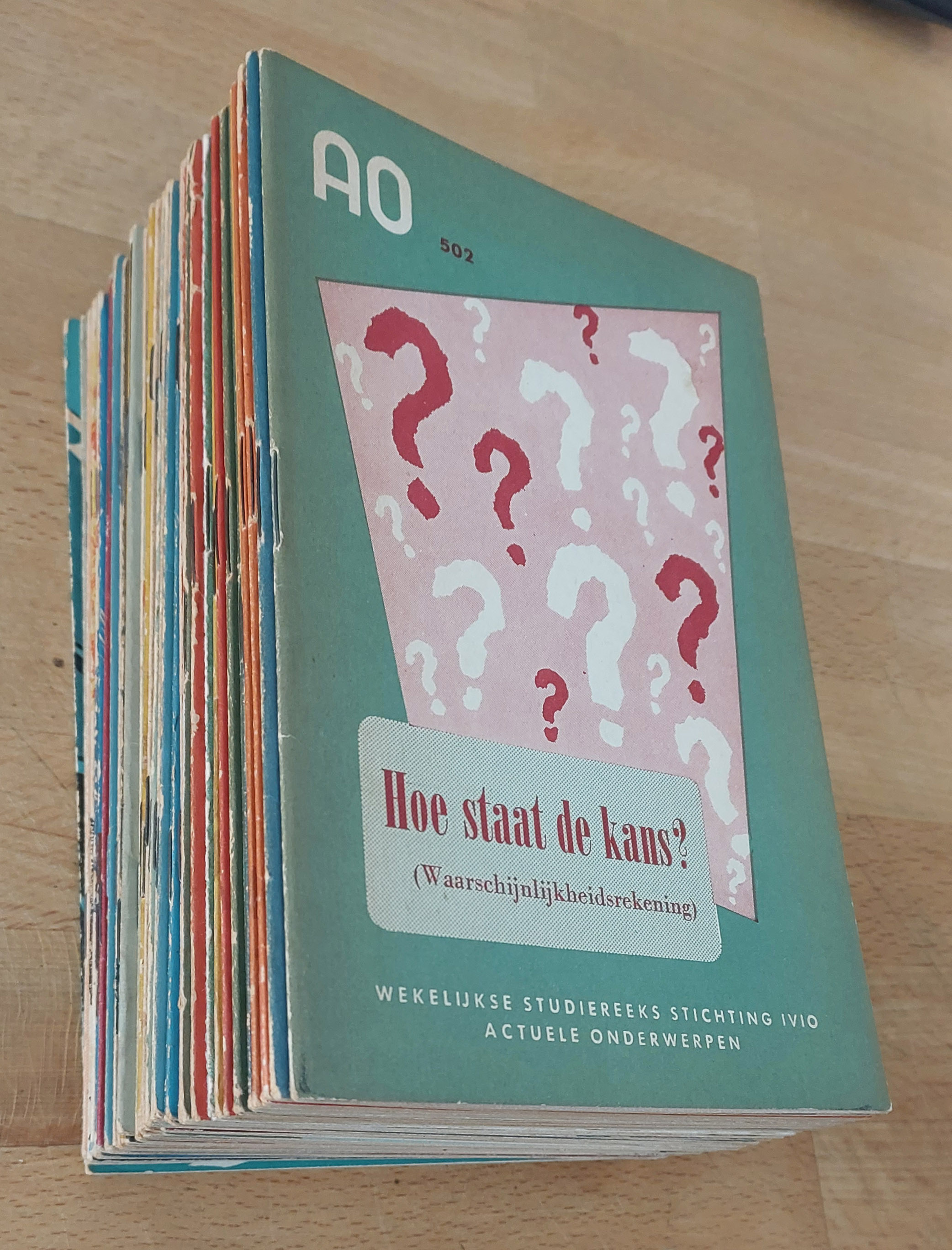 AO boekje 57 stuks
