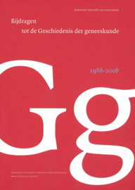 Bijdragen tot de Geschiedenis der geneeskunde 1966-2006