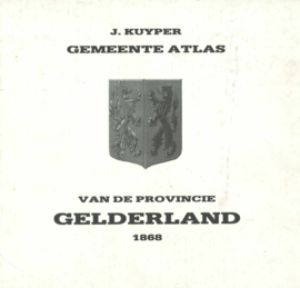 Gemeenteatlas van de provincie Gelderland 1868