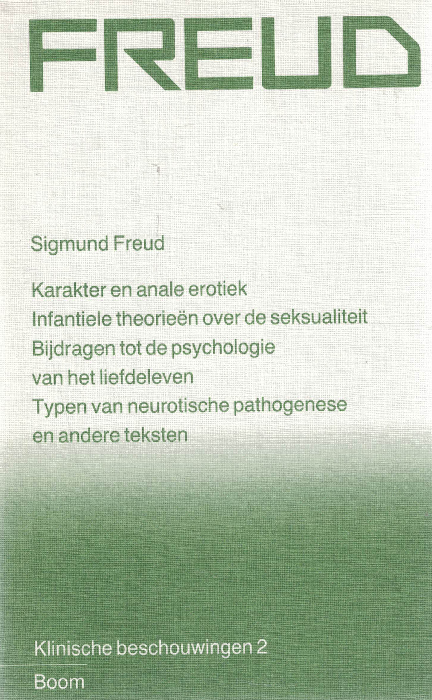 Freud Klinische beschouwingen deel 2