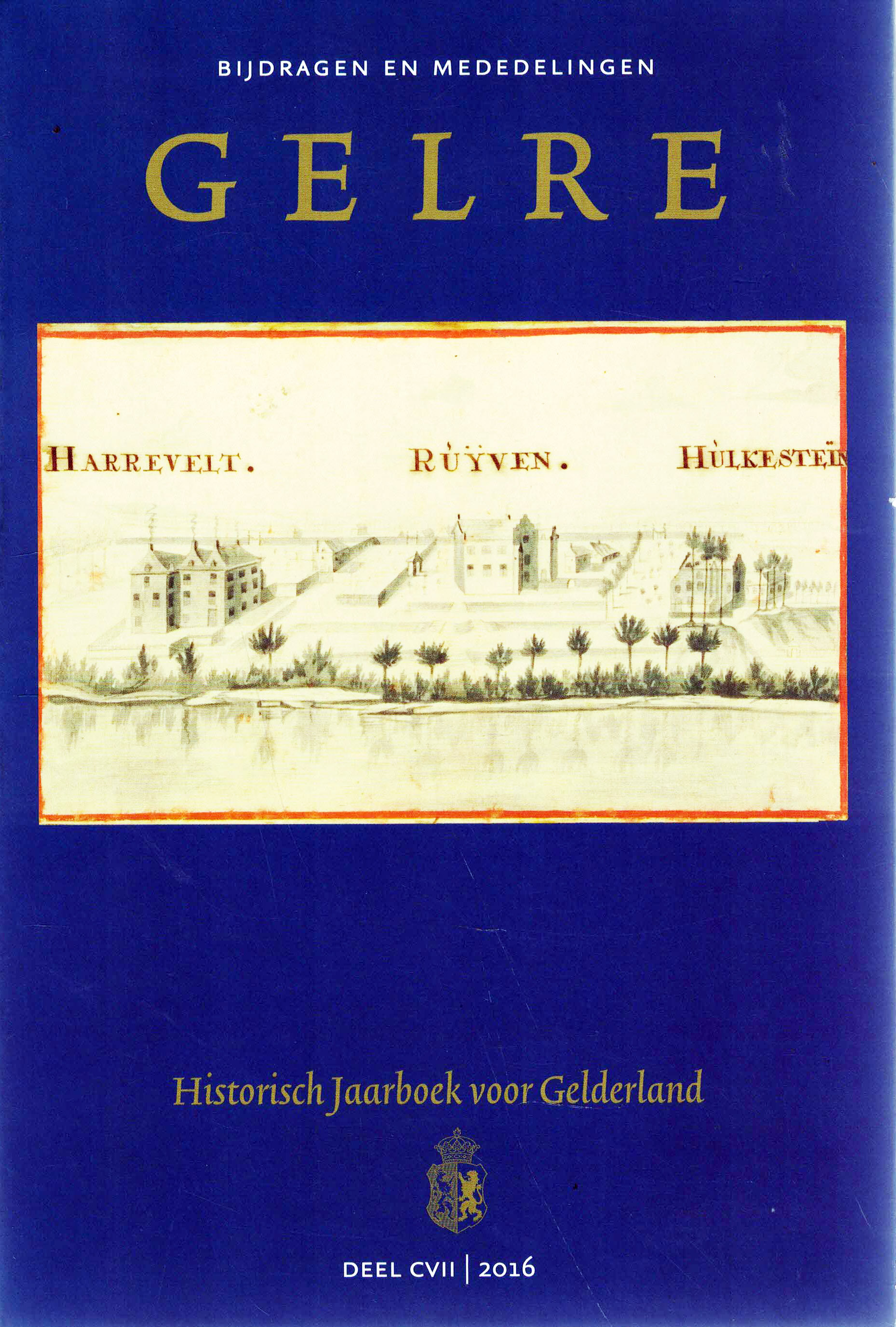 GELRE - Bijdragen en mededelingen, deel CVII 2016