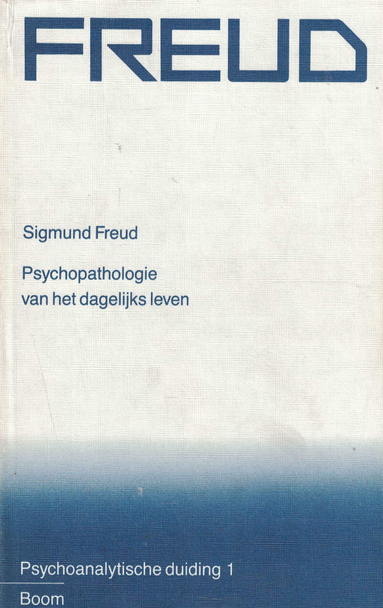Freud Psychoanalytische duiding 1