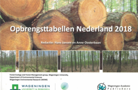Opbrengst tabellen Nederland 2018 & Opbrengst tabellen voor belangrijke boomsoorten in Nederland, 1996