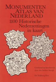 Monumenten Atlas van Nederland - 1100 Historische nederzettingen in kaart