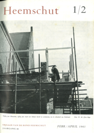 Heemschut - Orgaan van de Bond Heemschut, complete jaargangen 35 (1958), 36 (1959), 37 (1960) en 38 (1961)